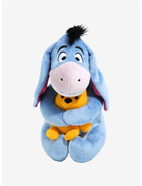 Disney Winnie the Pooh Eeyore Holding Pooh Bear 10 Inch Plush | BoxLunch