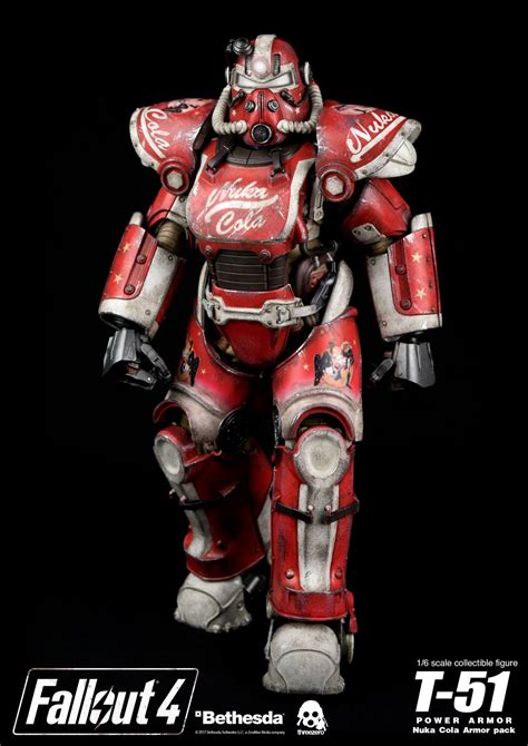 Fallout 4: T-51 Power Armor – Nuka Cola Armor Pack by ThreeZero - The ...