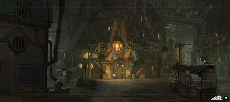 ArtStation - Arcane - Background painting | Painting, Environment ...