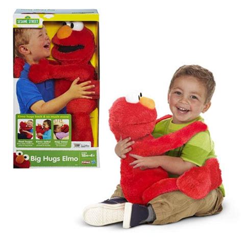 Sesame Street Big Hugs Elmo Plush - Entertainment Earth