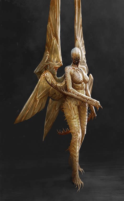 ArtStation - Pupal Seraphim, mike franchina Fantasy Character Design, Character Design ...