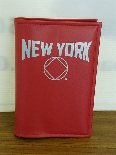 Red Single Book Cover silver ink | Greater New York Region of NA