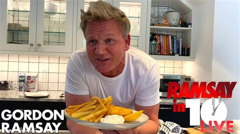 Gordon Ramsay Attempts To Make Fish & Chips at Home in 10 Minutes ...