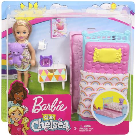 Barbie Club Chelsea Bedtime Doll And Bedroom Playset | ubicaciondepersonas.cdmx.gob.mx