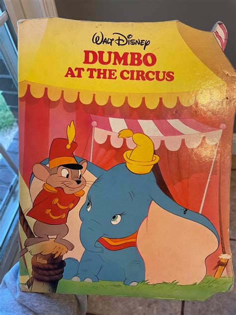 Walt Disneys Dumbo at the Circus Board Book/ Nostalgic Gift/ Vintage ...