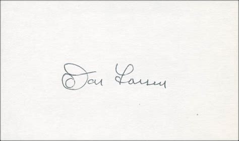 Don Larsen - Autograph | HistoryForSale Item 295284