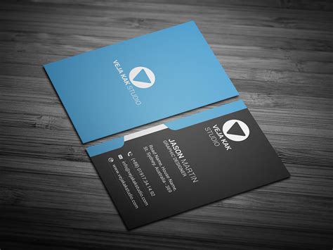 Vertical Business Card Design :: Behance