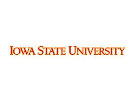 Iowa State University Wordmark Horizontal Logo PNG vector in SVG, PDF, AI, CDR format