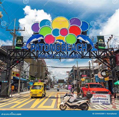 Patong Walking Street, Bangla Road in Phuket, Thailand Editorial Stock ...