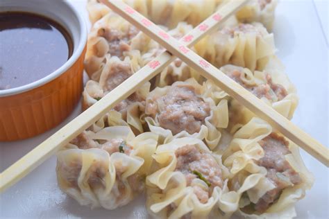 Red Couch Recipes: Steamed Chinese Pork Dumplings