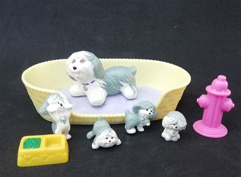 Littlest Pet Shop Vintage mommy and Baby Pups Toys - Etsy