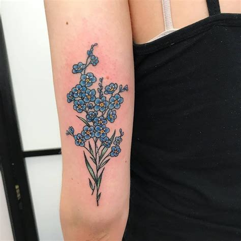 Forget Me Not Flowers Tattoo | Best Flower Site