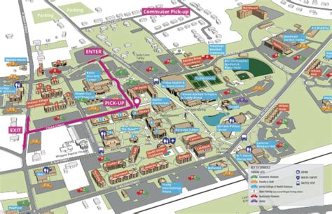 Wingate University Campus Map - Map Of Rose Bowl