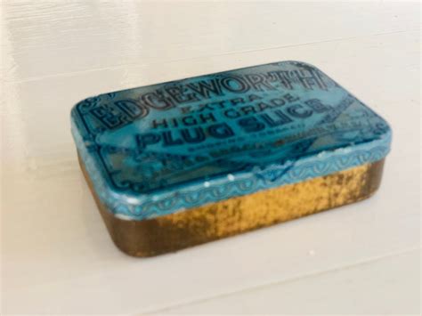 Vintage Tobacco Tin - Etsy