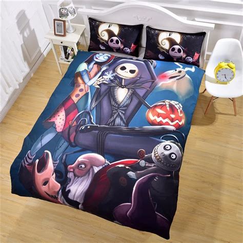 Nightmare Before Christmas twin full queen king bedclothes Bed Linen ...