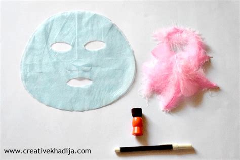 How to make a halloween ghost mask | ann's blog