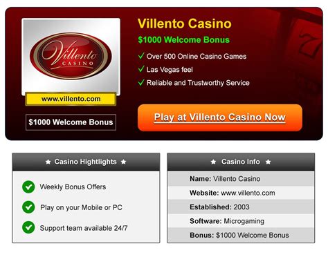 Villento Casino Review - Online Gambling Review