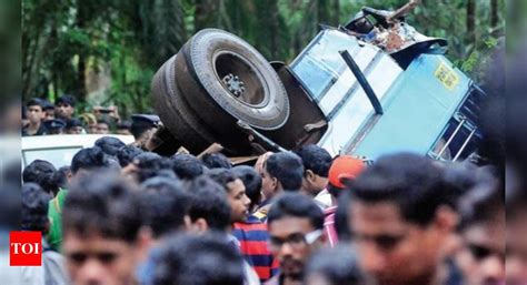 kerala accident - Times of India