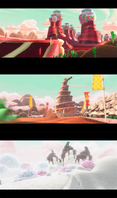 Wreck it Ralph Sugar Rush Courses by Mdwyer5 on DeviantArt