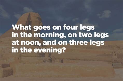 11 of the Most Famous Riddles in History | Best riddles for kids, Riddles, Best riddle