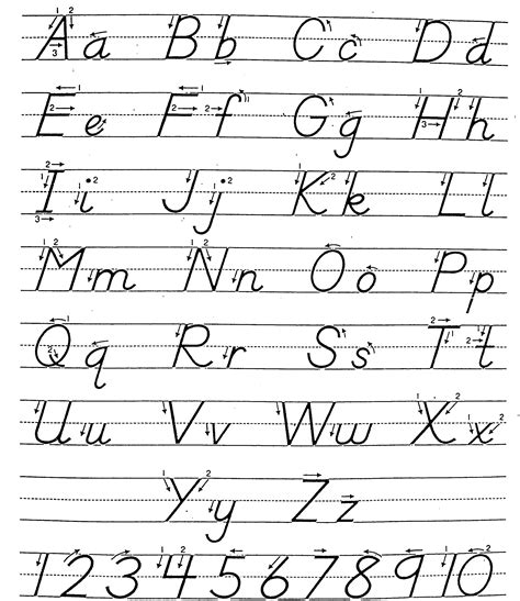 Handwritten Cursive Letters | Cursive handwriting worksheets, Cursive ...