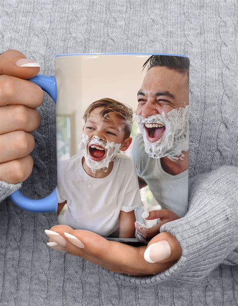 Personalized Photo Mug 15 Oz With 7 Colors - GoodPrints.com