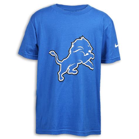 Detroit Lions Youth Logo T-Shirt - Vintage Detroit Collection