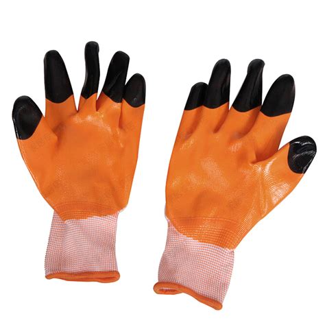 12 PAIR Protection against Protective Gloves Oil Hardwearing Nitrile WORK Gloves | eBay