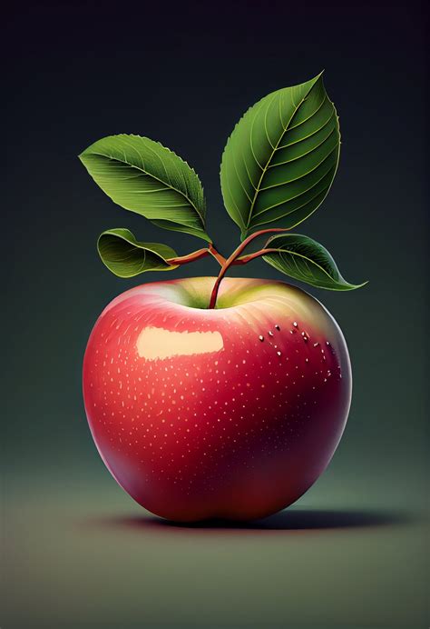 Apple Fruit Art Print Botanical Illustration Style Instant Digital ...