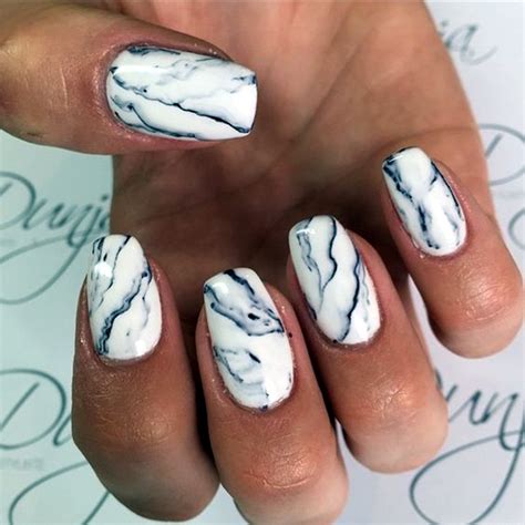 45 So Sassy Marble Nail Art Designs for 2016