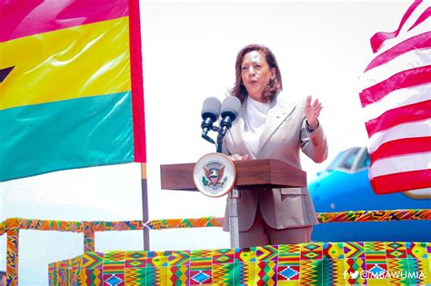 US VP Kamala Harris in Ghana - Slavery Continues - NSG News