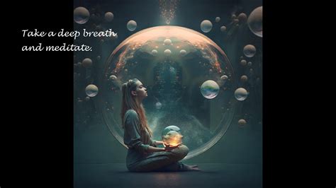 Take a deep breath and meditate. (healing, meditation) - YouTube