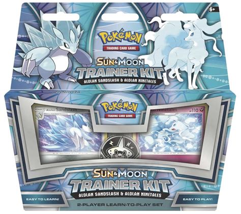 Sun & Moon Trainer Kit: Alolan Sandslash & Alolan Ninetales (TCG ...