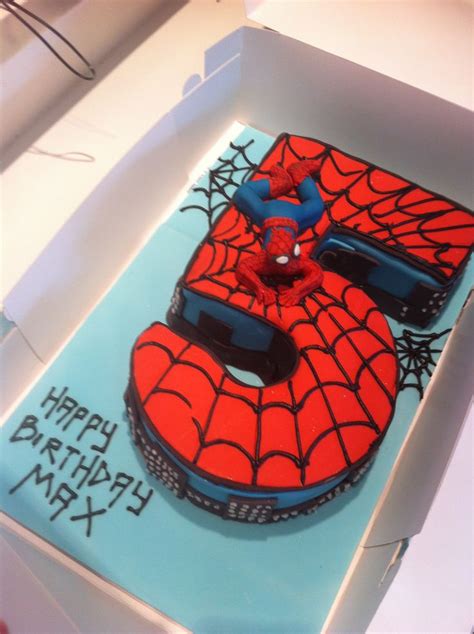 Baskin Robbins Spiderman Cake - Jeremy Little