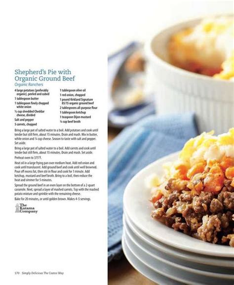 Shepherd's Pie with Ground Beef Costco Connection - Simply Delicious: The Costco Way - Page 170 ...