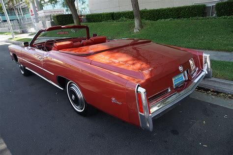 1976 Cadillac Eldorado Convertible Red Leather Stock # 182 for sale near Torrance, CA | CA ...