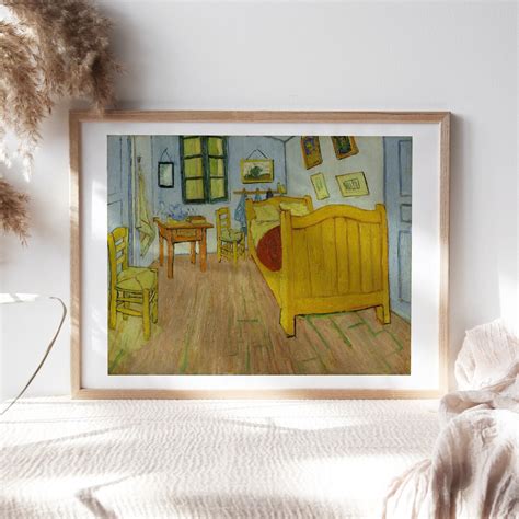 Vincent Van Gogh, the Bedroom, 1888, Premium Canvas Paper, Fine Art ...