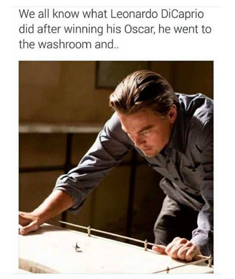 Leonardo DiCaprio Oscar meme | Leonardo DiCaprio wins an Oscar and the internet explodes ...