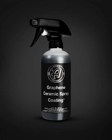 Graphene Ceramic Spray Coating – Adam's Polish