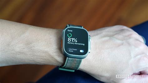 Apple Watch Ultra battery life: How long does it last? - Android Authority