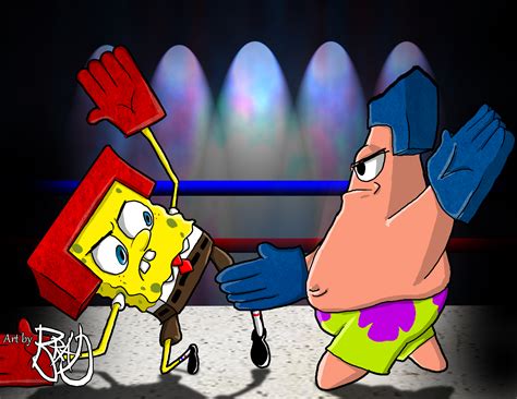 Spongebob VS Patrick by ImmaDrawOnYourFace on Newgrounds