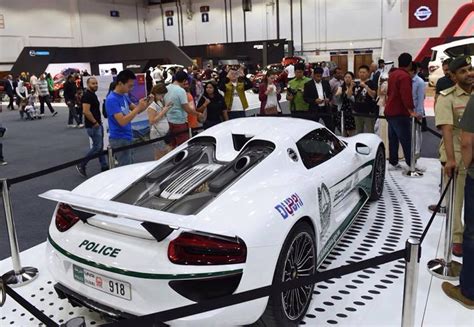 Dubai Police Add Porsche 918 Spyder To Growing Supercar Fleet