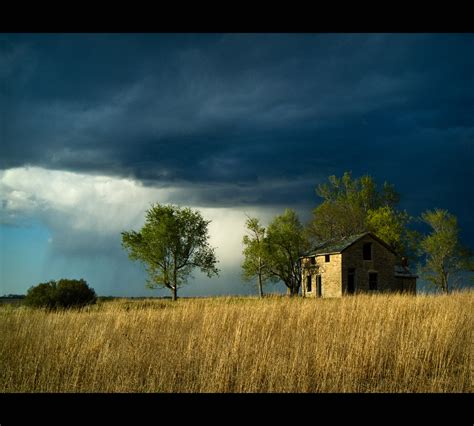 Wallpaper : sunlight, landscape, hill, nature, abandoned, sky, field, storm, evening, morning ...