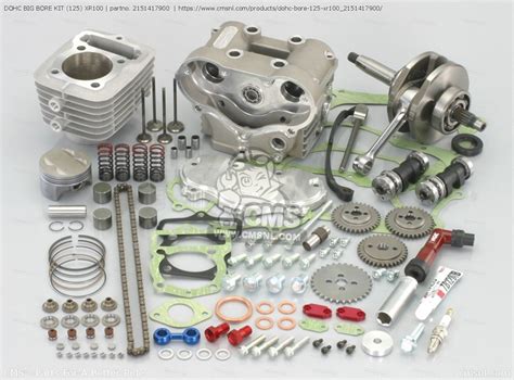 2151417900 Dohc Big Bore Kit (125) Xr100 Kitaco - 215-1417900