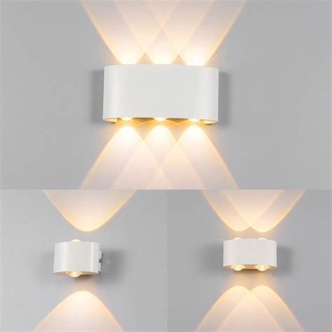 LED wall lamp wall light up down ARC shaped wall lights for bedroom lamp/corridor/living room ...