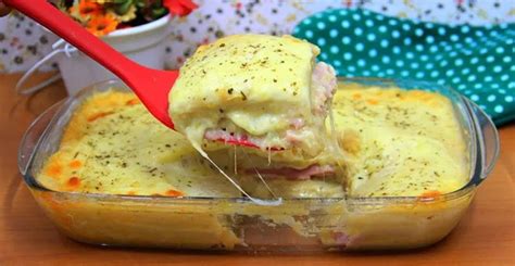 Descubrir 44+ imagen papas con jamon y queso receta - Abzlocal.mx