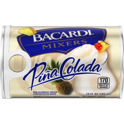 Bacardi Mixers, Pina Colada