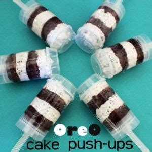 Push Pops! | Oreo cake, Cake push pops, Push cake