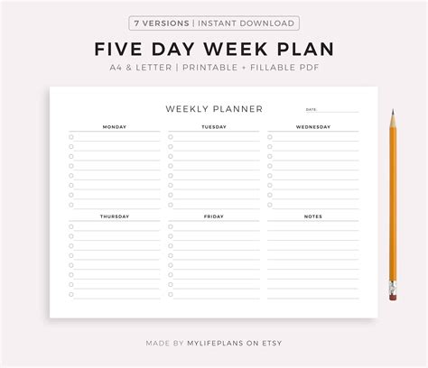 Paper Organization Printable Digital Planner Planner Printable Planner ...