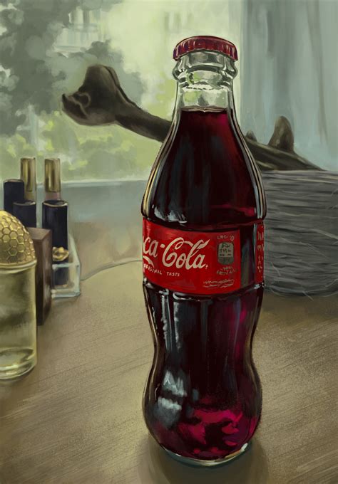 ArtStation - Coke bottle study